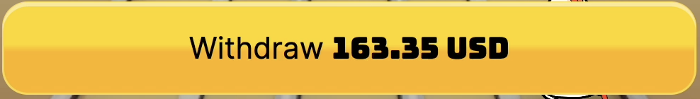 Chicken Subway Casino withdraw button showing 163.35 USD large win